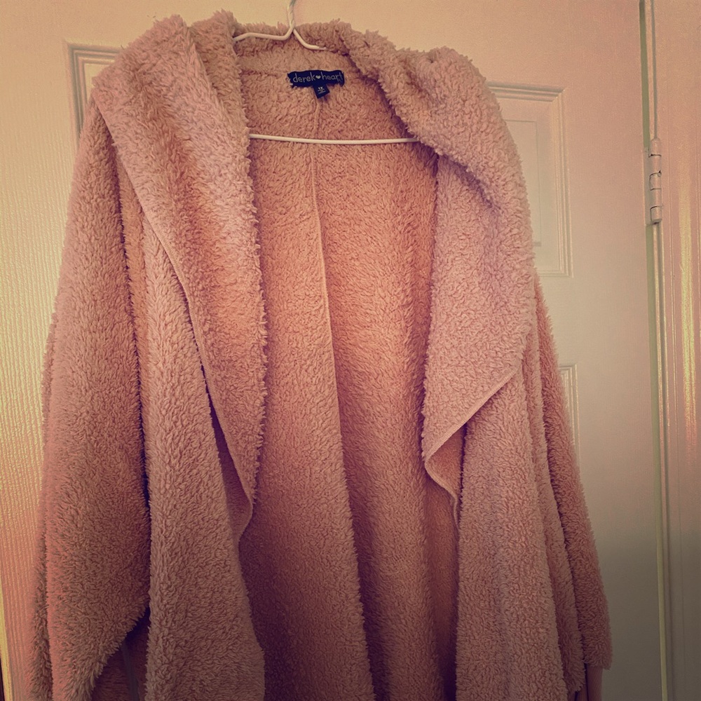 Pink “Faux Fur” jacket